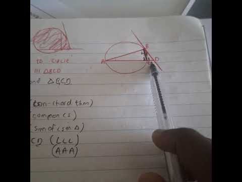 GRADE 12 Prove Similarity (Exam Type Problem) and Hence Find length..