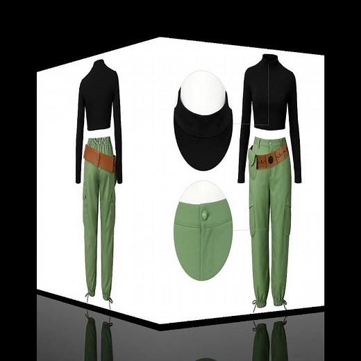 #KimPossible Cosplay Costume Classic Suit Vikidoky #disneycosplay #kimpossiblecosplay #halloween