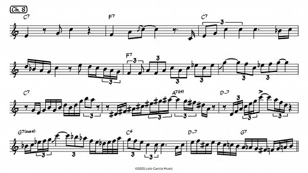 Blue Train (John Coltrane) Alto Sax Version in Eb