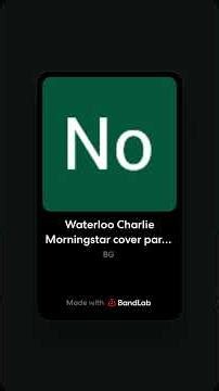 'WATERLOO ' Charlie Morningstar cover parody (Original by ABBA)