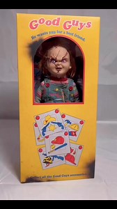 6.1K views · 59 reactions | Neca chucky action figure is now available at just $80 This 10-inch-tall Chucky action figure from NECA features seven points of articulation and wears authentic, tailored soft goods clothing recreated from his on-screen appearance. Comes in replica packaging of the infamous “Good Guys” box! Message now if interested in adding this 10 inch’s figure in your collection,it’s limited,hurry up and get him now before it’s get finished | RICHY TOY SHOP | Facebook