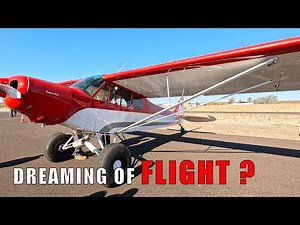 Walking Around A Beautiful Piper Super Cub