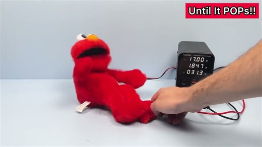 Elmo, but super speed.