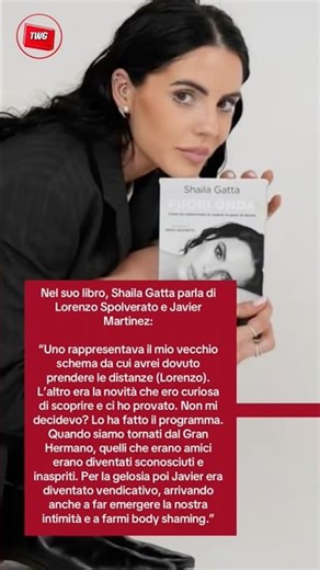 Nel suo libro, Shaila parla di Lorenzo e Javier