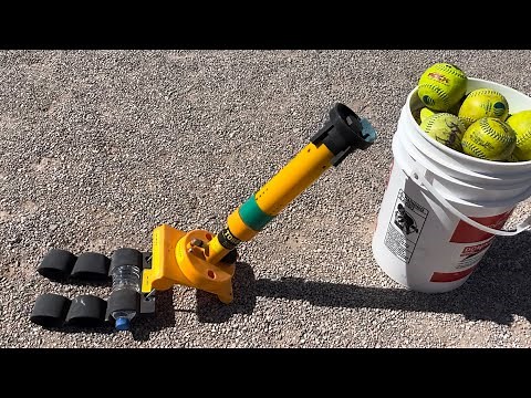 Pop Toss Slowpitch Softball Machine