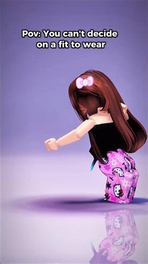 POV: You can't find a fit to wear... #roblox #edit #robloxedit #fyp #shorts #rblx #trend