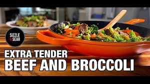 Extra Tender Beef and Broccoli Recipe - Sizzle and Sear