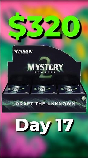Opening a $320 Mystery Booster 2 Box - Day 17 🐈