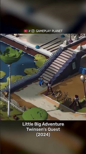 Little Big Adventure - Twinsen’s Quest Gameplay #shorts #fyp #games