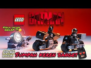 LEGO The Batman 76179 Batman & Selina Kyle Motorcycle Pursuit Unboxing Build & [Review]