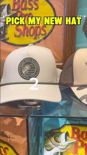I Can Only Pick ONE! Help Me Choose My New Fishing Hat 🎣#shorts fishing #kayakfishing