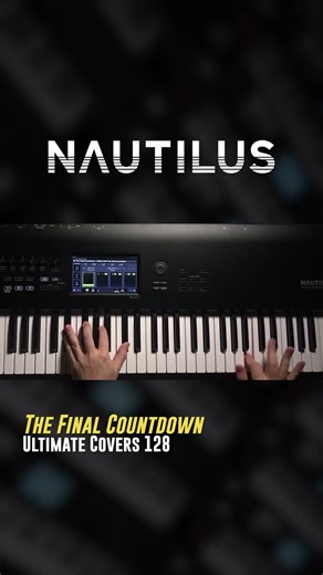 The Final Countdown Europe Korg Nautilus Synth 80s Cover Sounds