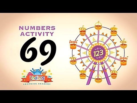 Endless Number Video 69: Fun Math Activities For Kids | Counting