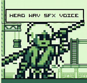 Gameboy Hero Voice .wav SFX Asset Pack by beatscribe