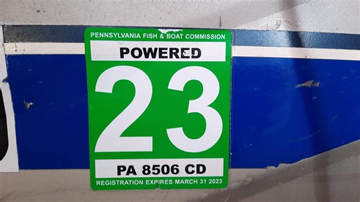 Expiration dates on PA boat registration decals may change