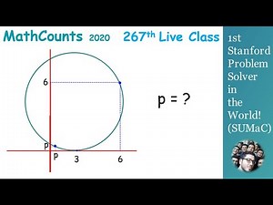 2020 MathCounts State Competition Sprint Round Problem 26 Walkthrough | 2025 Prep, National Chapter