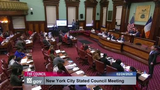 🔴 LIVE: Watch New York City Council's 2/24 Stated Meeting | New York City Council