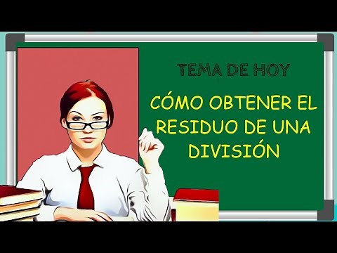 👍Muy sencillo👍 Cómo obtener el residuo de una división.👍 #MadeWithMangoAnimate