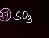 Question:What is the chemical formula for sulfur trioxide?... | Filo