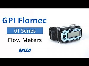 GPI Flomec 01 Series Flow Meters