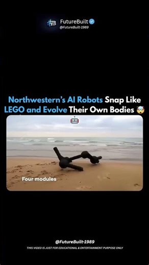 Northwestern's LEGO Robots Evolve Alien Walks—Snap, Adapt, Survive ANY Terrain! 🤯🤖