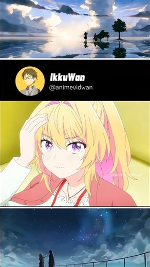 One more time😆 [ My Awkward Senpai ] #anime #shorts