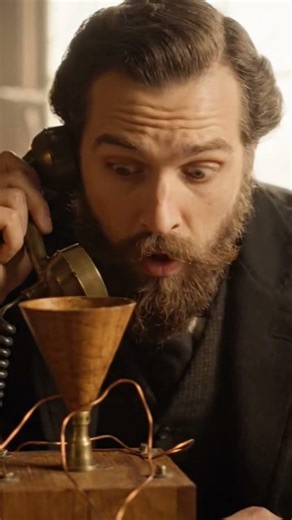 In 1876, Alexander Graham Bell made the first phone call. #history #historylovers