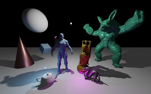 近期使用OpenGL做出来的一点效果