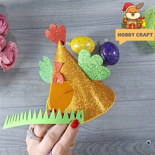 1.2K views · 11 reactions | cute chicken for Easter diy craft idea  | Yeliz Craft & Hobby Time | Facebook