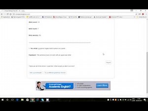 How to use Virtual Writing Tutor