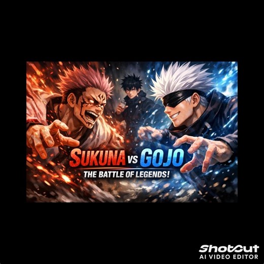 “Gojo 💙 vs Sukuna 🩸 | Clash of the Strongest Sorcerers! 💥🔥”#short #Gojo