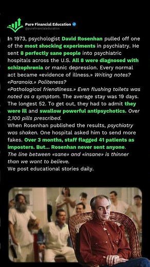 David Rosenhan Experiment That Shook Psychiatry