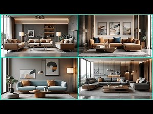 Modern Sofa Set Design for Living Room 2025 Curved, Modular, and Cozy Sculptural Styles