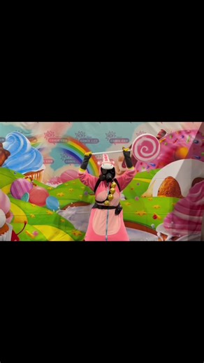 Balloonicorn Pyro Cosplay at Comic Con Birmingham