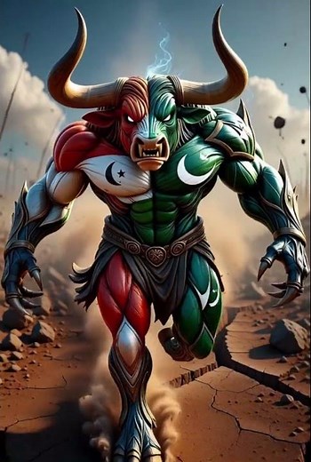 🇮🇳 India vs. Pakistan 🇵🇰 | Epic Bull Transformation 🔥⚡