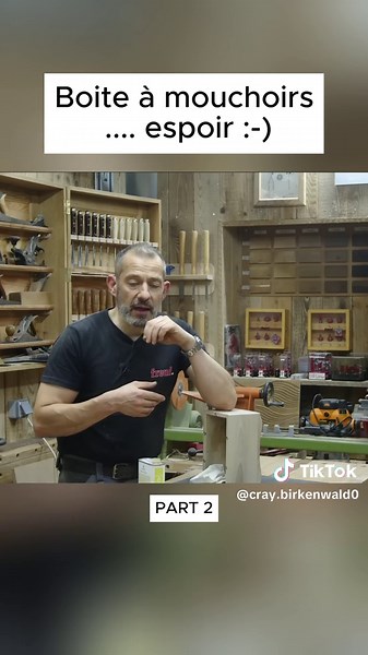 Boite à mouchoirs .... espoir -) (2)#techniquedemenuiserie #boismassif #menuiserie #travaildubois #diy