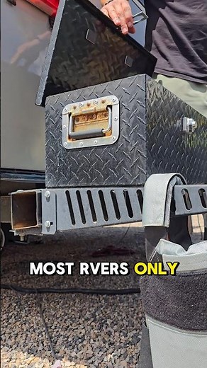 Camper Bumper DIY Storage Ideas