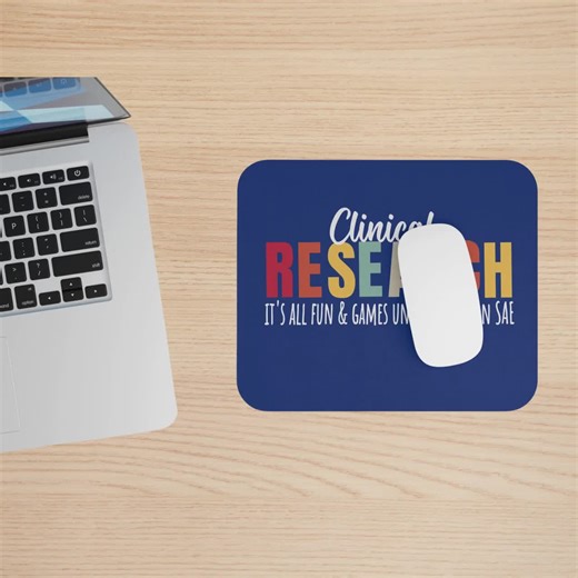 Clinical Researcher Gift for Him or Her Mouse Pad, Clinicalresearch Gifts for Research Office, Clinical Research Coordinator, Research Nurse - Etsy