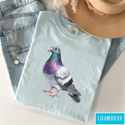 Pigeon T-shirt L Pigeon Lover Gift L Bird Nerd Graphic Tee L Urban Bird Top L Quirky Pigeon T Shirt L Funny Animal Shirt - Etsy