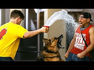 Throwing Water in Peoples Faces Prank