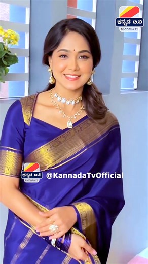 🔥 ಬಿಗ್ ಬಾಸ್ ಮೋಕ್ಷಿತಾ ಸೀರೆ ಮೇಕಪ್ 💖bigg boss mokshitha marriage saree vid #mokshithapai #shorts #saree