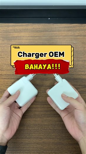 Cara Membedakan Charger Original Macbook dengan Charger OEM
