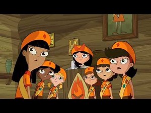 Candace Becomes the Fireside Girls Member Scene