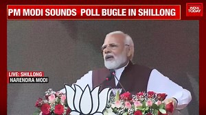 9.9K views · 393 reactions | Today the lotus flower has become a symbol of Meghalaya's strength, peace and stability: PM Modi #ITVideo #PMModi #Shillong #MeghalayaElection2023 | India Today | Facebook