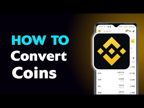 Convert A Coin In Binance | Swap Coin In Binance