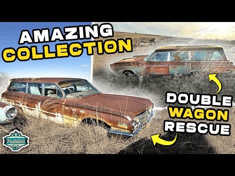 ABANDONED 50 years. 1962 Buick and 1964 Oldsmobile Wagon Rescue.
