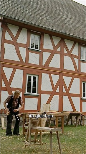 Arbeit mit feuchtem Holz? Beim traditionellen Fachwerk sogar von Vorteil!