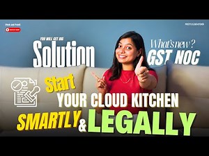 How to start Your Cloud Kitchen Legally in India | FSSAI, GST, NOC Ka Full Process Explained!
