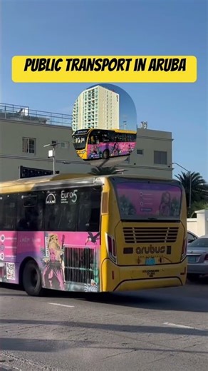 Aruba's Public Transport | #arubus #arubapublictransport #hotelarea #marriott #radissonaruba