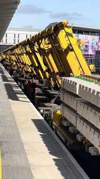 Class 69 (69002) concrete sleeper train. #trains #diesellocomotive #railway #railwayhistory